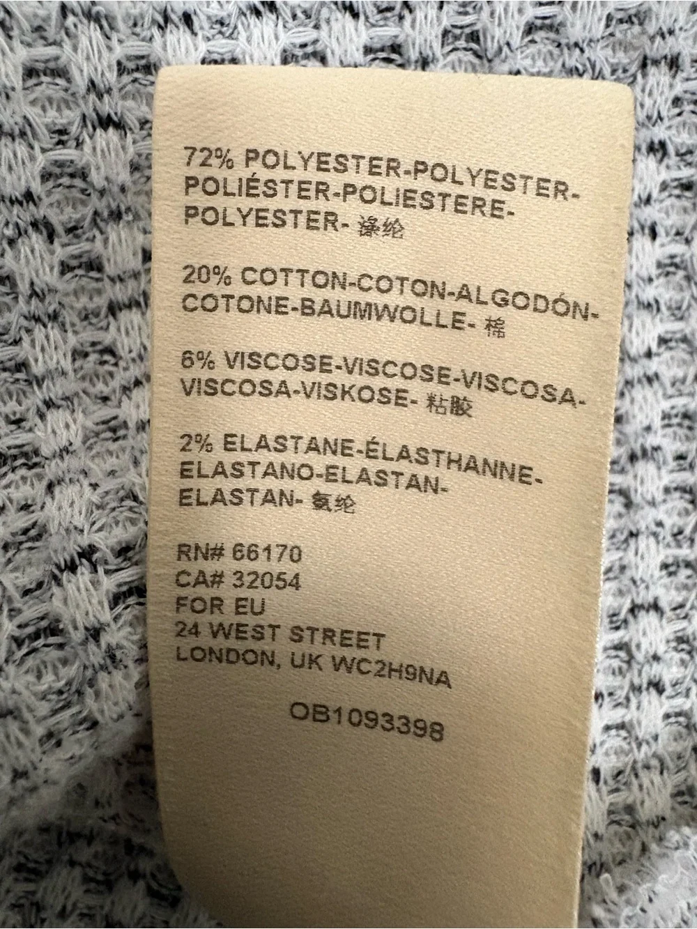 Anthropologie cropped open